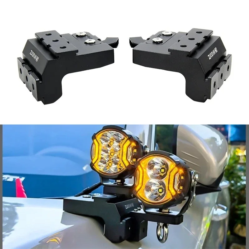 byd-ソングプラス車用-a-ピラー-led-スポットライト拡張ブラケットデュアルライトクイックリリースランプベースアルミ合金アクセサリー