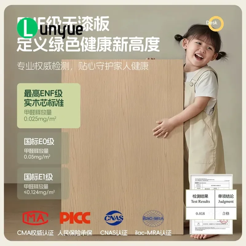 Kids Study Desk with Bookshelf Integrated Computer Table for Junior High Students Bedroom Home Office Wall Mounted Writing