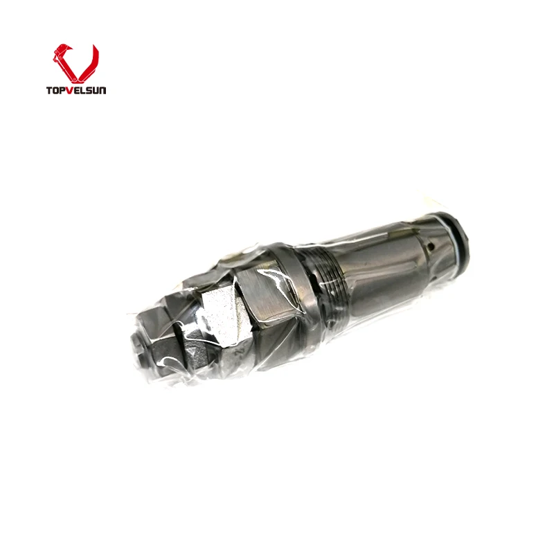 PC200-1 Excavator Main Control Valve 700-90-51001 Hydraulic Relief Valve view 4
