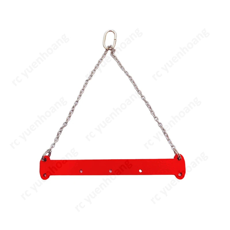 1PCS 1/50 Bilancia In Lega Equalizzatore Statico Fascio Modello Simulazione Strumento di Sollevamento Spreader montato su Scena Accessori Carried per RC Cran