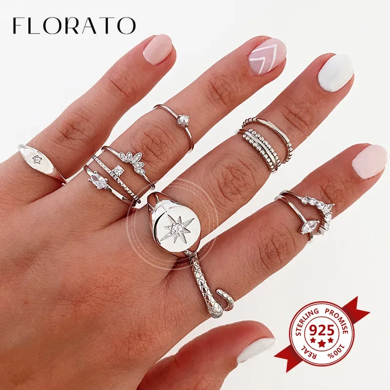 24k Gold Plated Silver Plated European American Sun/star Ring Vintage Simple Ring Fashion Party Jewelry Accessories Unisex