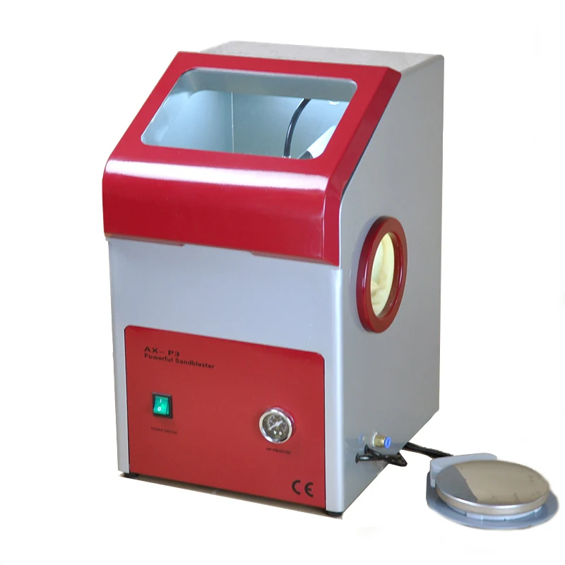 AX-P3 Dental Powderful Sandblaster Recyclable Sand Dust Free Operations