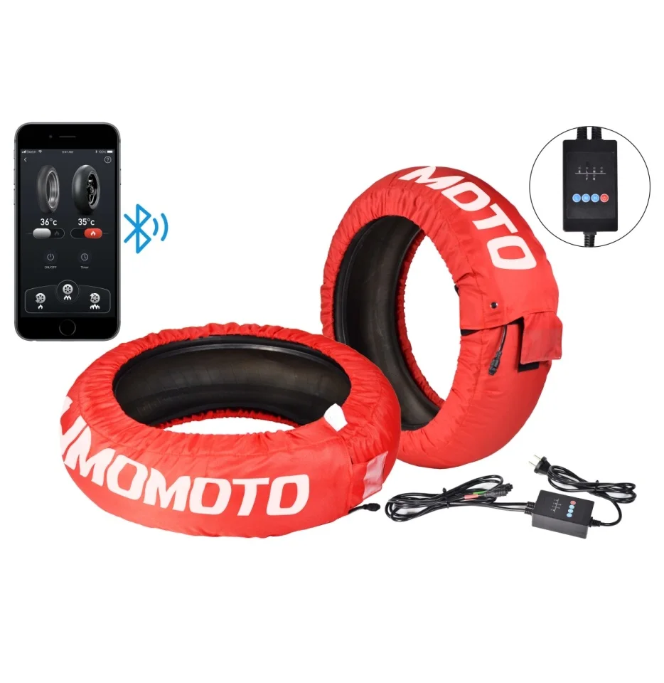 Bluetooth App Controlled Tyre Warmer TW-BT1 With UCKA/CE/EMC/LVD/Rohs Certificates