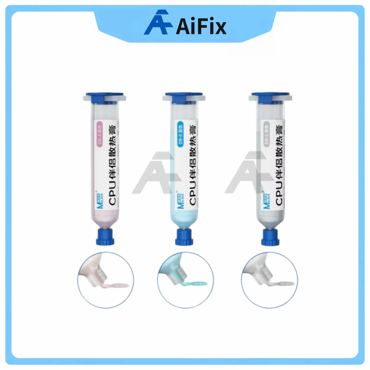 MaAnt 4w/mk High Thermal Conductivity Silicone Grease Non Curing CPU Companion Heat Sink for Mobile Phone Repair