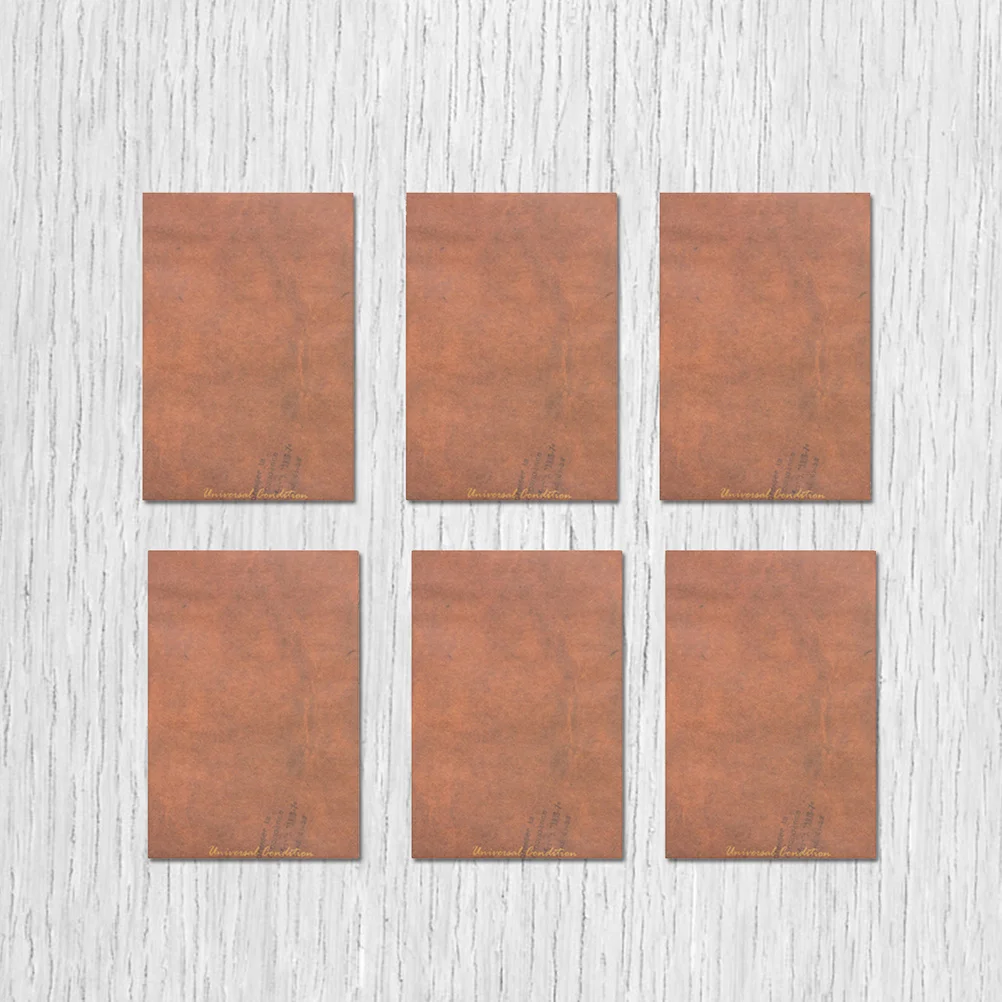 

100 pcs Retro Fire Seal Envelopes 15.5X10.8Cm Brown Kraft Paper Mailers For Postcards Photos Storage Eco-Friendly Biodegradable