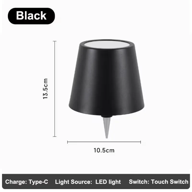 GGbingo Draadloze Tafellamp voor Wijnflessen LED Flessenlamp voor Buiten met Touchbediening Ideaal voor Restaurants, Bars, Festivals en Feesten