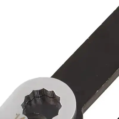 Repair Work Home Improvement Silver And Black Wrench Tool Multi-Functional Tool Open-End Wrench Ring Spanner Repair