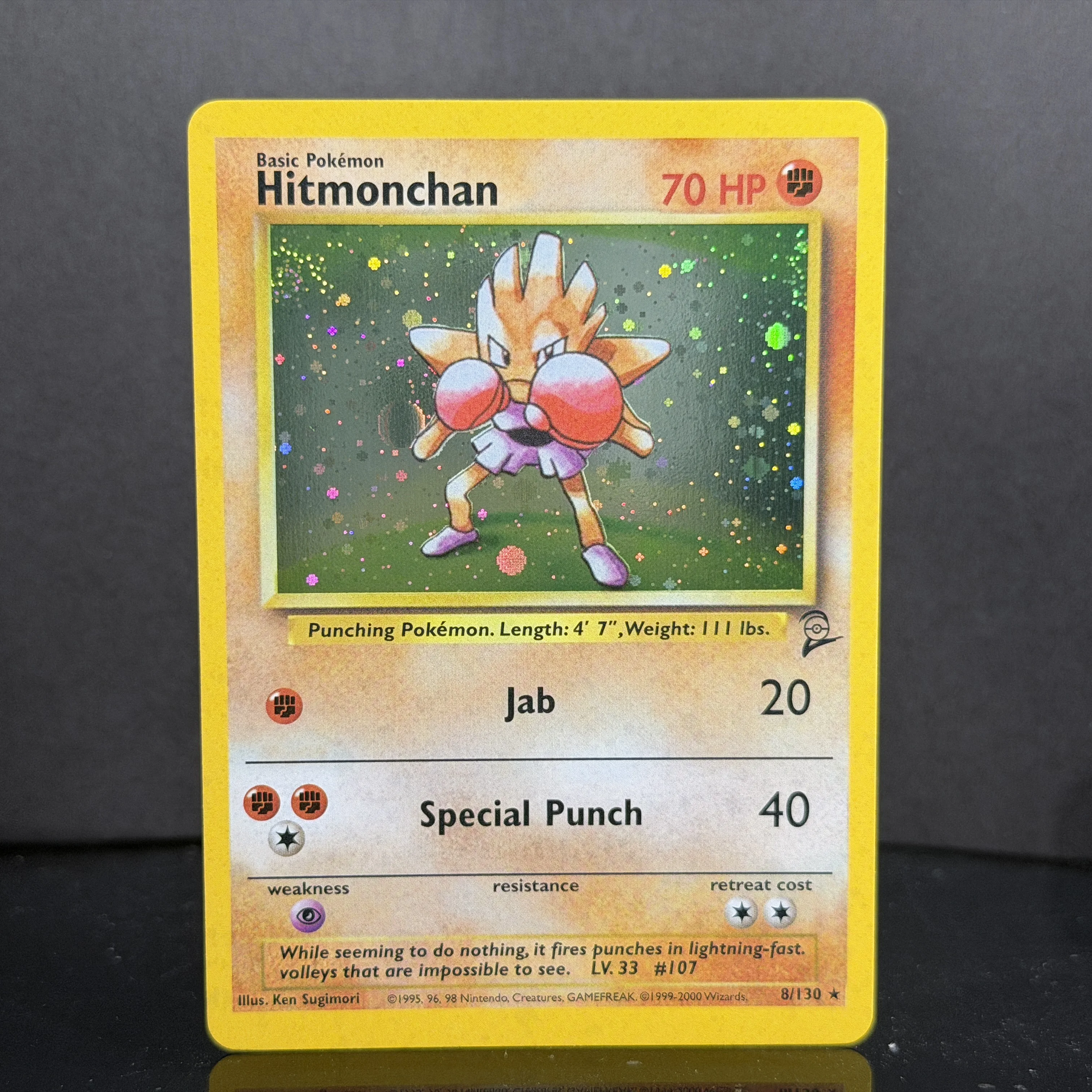 PTCG Pocket 2000 Basis-Set 2 OG Nostalgie-Sammelkarten Hitmonchan Scyther Clefable Pidgeot Mewtwo Traditionelle Holo-Proxy-Karten – Detail 14