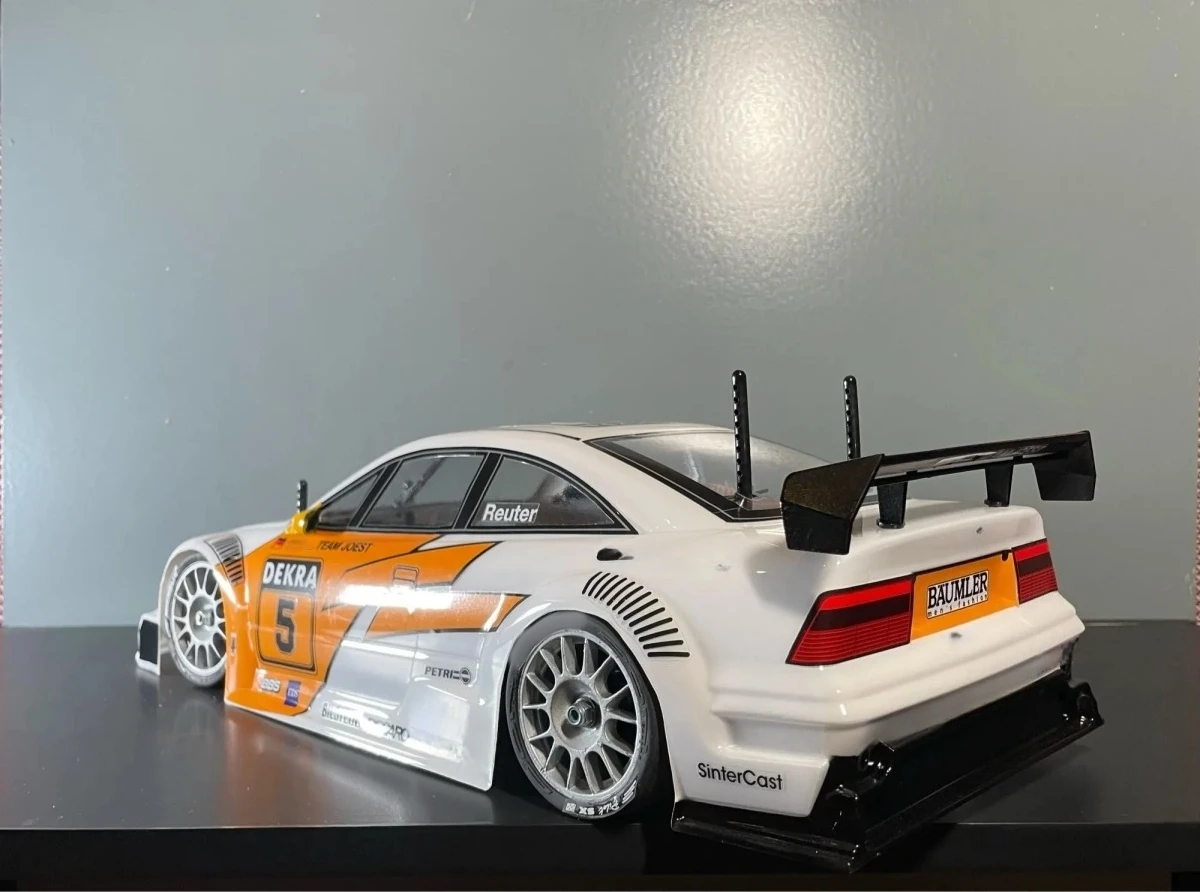 1/10 scale Calibra V6 Clear polycarbonate RC Drift body shell 190mm fit Tamiya tt02 Chassis - view 3