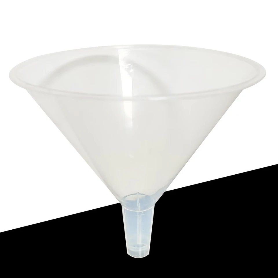 GIVBRO Trichter 150 Mm Aus Polypropylen – Transparent, Leicht, Für Küche, Labor, Garage & Auto