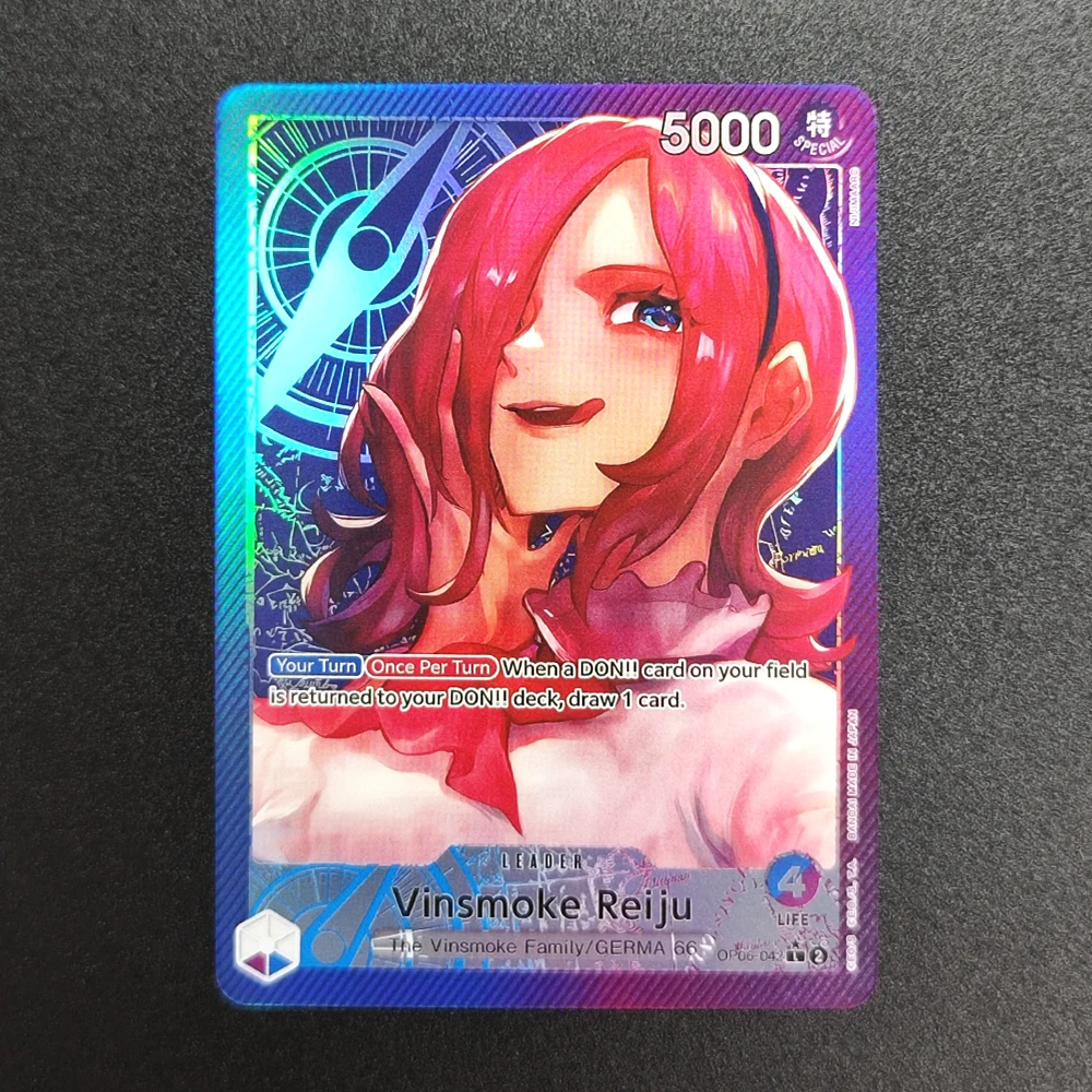 6 pezzi OPCG OP06 inglese One Piece Anime Collection Card Yamato Perona Uta Vinsmoke Reiju Hody.Jones Gecko Moria Classic Game Card