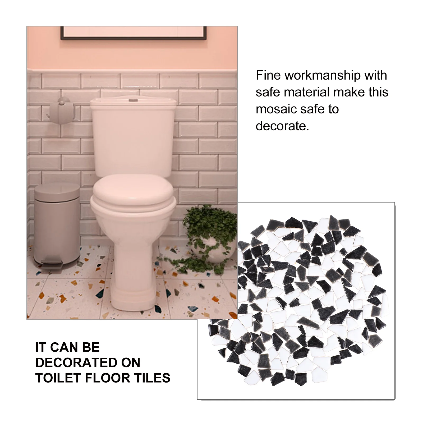 

200G Colorful DIY Mosaic Tiles Irregular Ceramic Tile Assortment for Creative Crafts Garden Decor Mosaic Stone DIY Glazed Tile