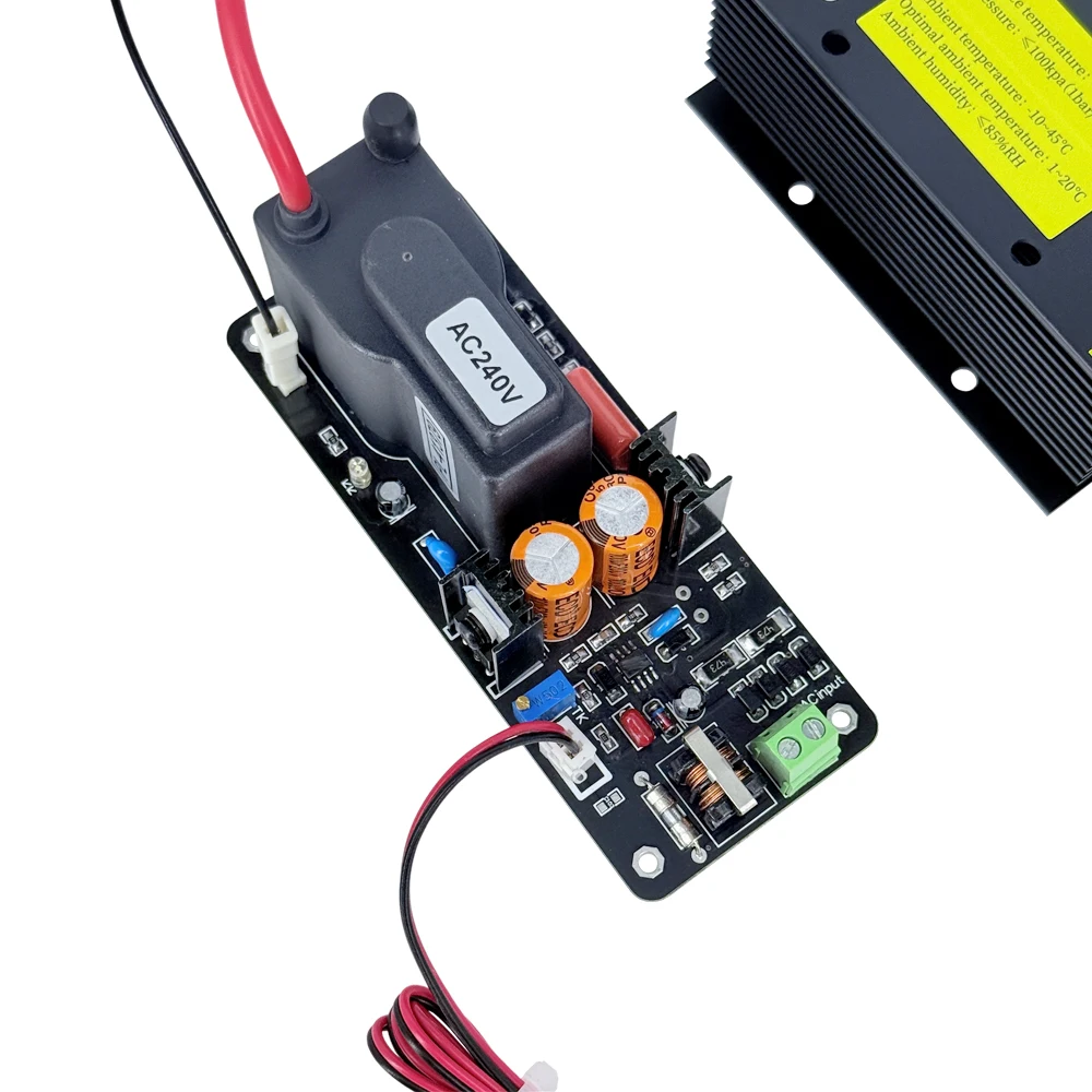 Kit gerador de ozônio de resfriamento de ar com tubo de quartzo preto ajustável de alta qualidade 3 g/h 32w A tensão pode ser comutada.