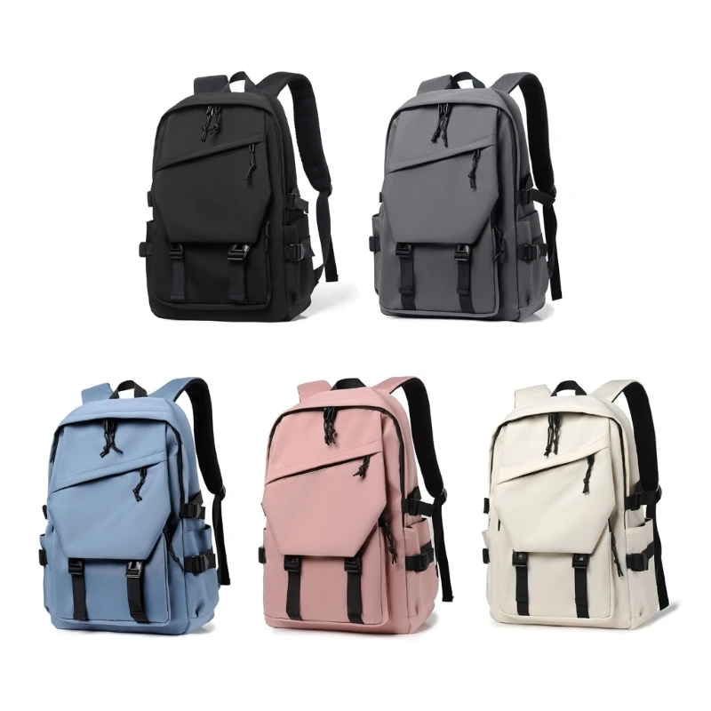 Multi-pocket Laptop Backpack for Women Men Large Capacity Backpack Students Schoolbag Travel Bag Fashion Couples Daypack