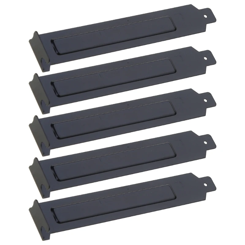 5PCS PCI Slot Cover, Dust Prevention Filter Blanking Board Cooling Fan Ventilation Deflector for PC Computer Case