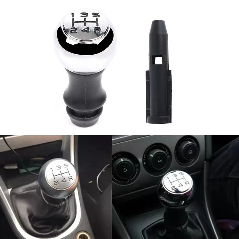 

5 Speed Alloy MT Gear Shift Knob Car Accsesories For Peugeot 106 206 306 406 107 207 307 407 301 308 2008 3008 Citroen C2 C3 C4