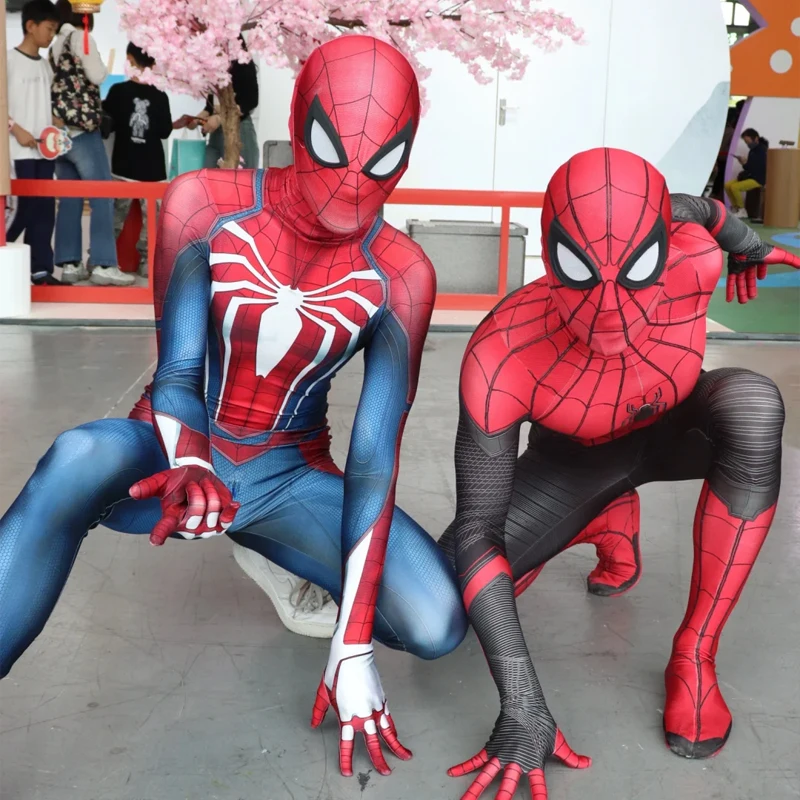 

Аниме Человек-Паук Экспедиция PS4 Косплей Комбинезон для взрослых Хэллоуин Косплей Вечеринка Супергерой Человек-Паук Костюм