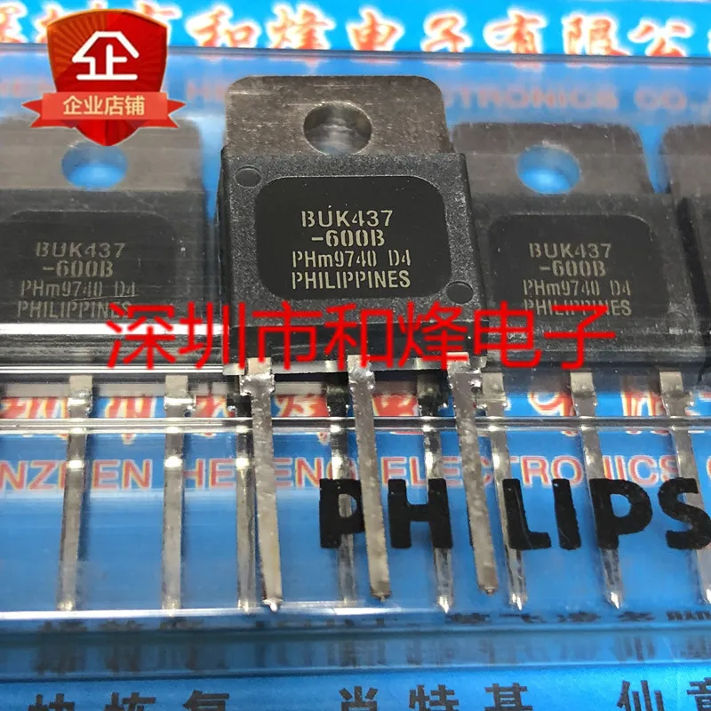 Free shipping    BUK437-600B  TO-218       20PCS