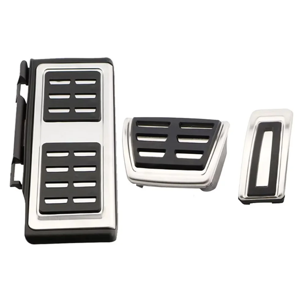 Stainless Steel Pedal Cover 2014-2023 for Volkswagen VW Golf 7 8 GTi MK7 Polo A05 Passat B8 Skoda Kodiaq Rapid Octavia 5E 5F A7