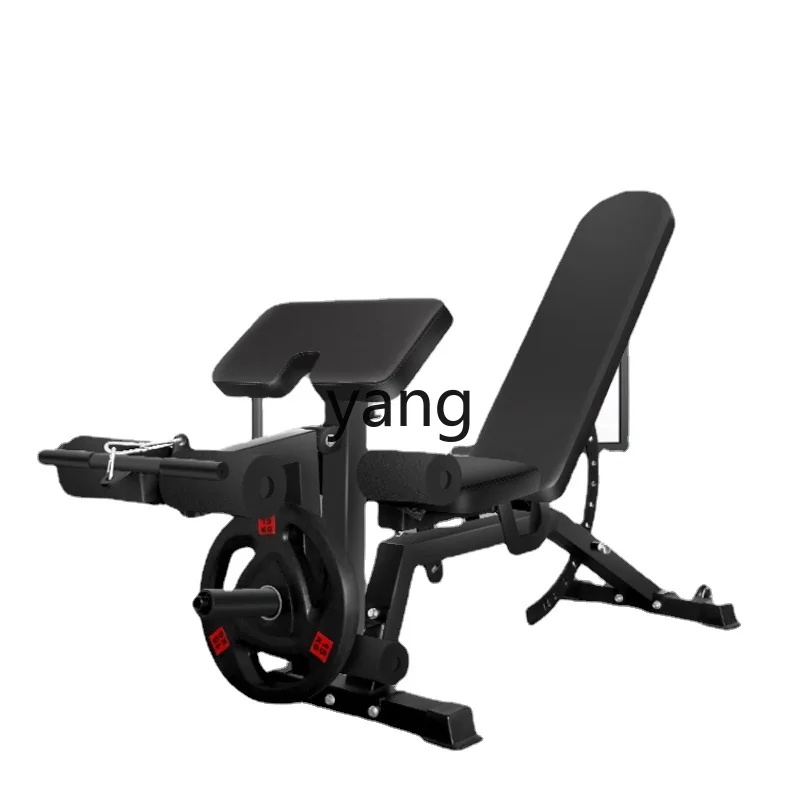 Yjq Dumbbell Stool Multi-Functional Press Bench Leg Practice Fitness Chair Equipment Home Supine Board