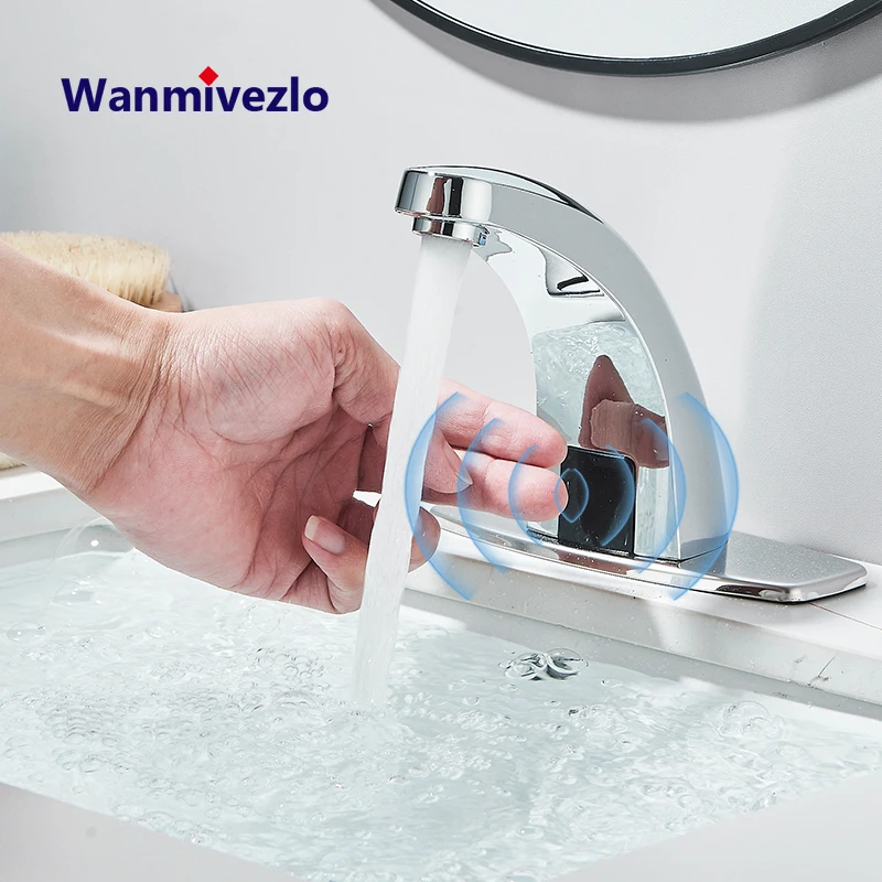 

Induction Faucet Fully Automatic Infrared Induction Type Intelligent Faucet For Household Hot And Cold Hand Basins