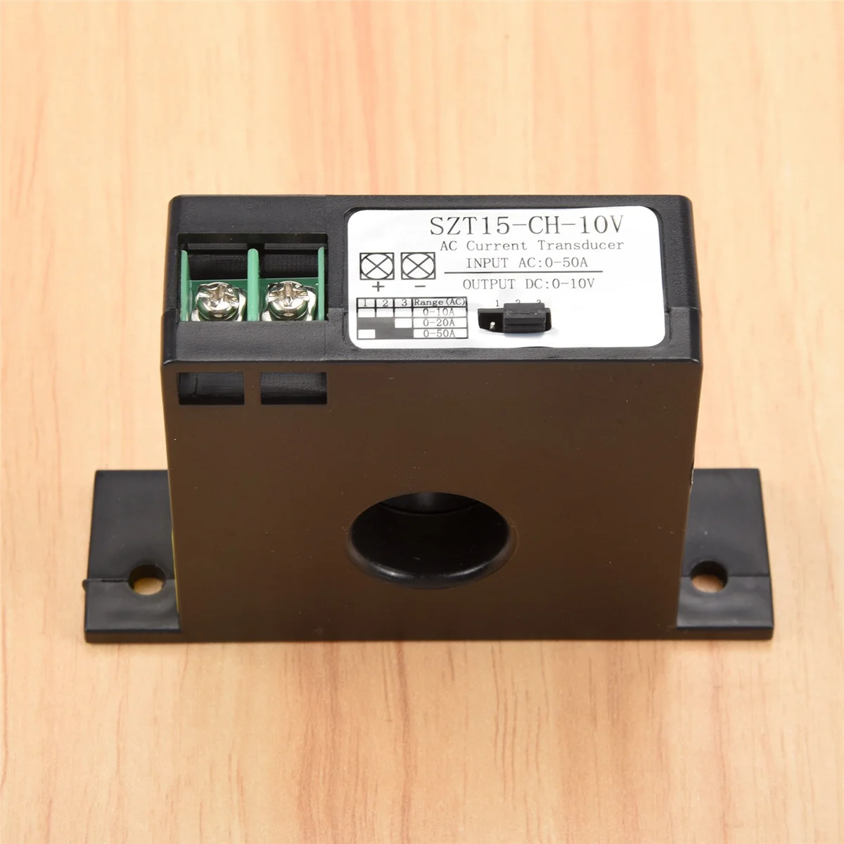 SZT15-CH-10V التيار المتناوب الارسال الحالي المغو المتبادل الحالي التيار المتناوب 0-50A إلى تيار مستمر 0-10 فولت