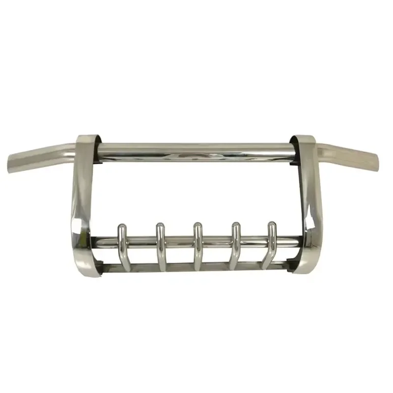 High Quality U-shaped Honeycomb Fender Front Bumper with Two LED Lights for Toyota Universal