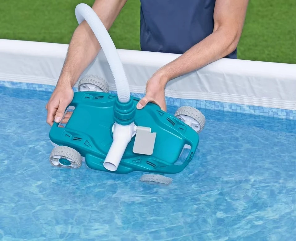 Outdoor Above Ground Chemical Dispenser Pool Maintenance Kit Robot Automatic Pool Vacuum
