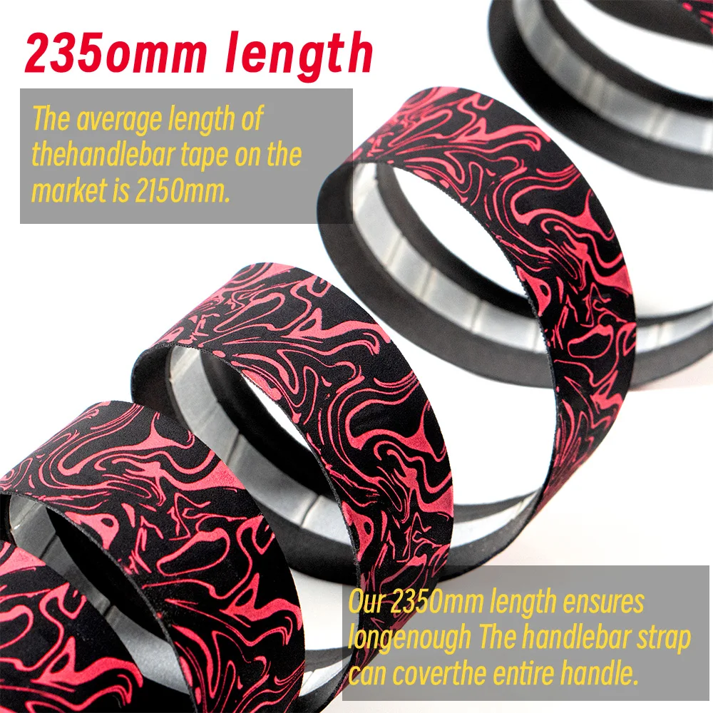 Chooee Bicycle Handlebar Tape, Universal Road Bike Grip Wrap For Fixed Gear & 700C Bikes, Non-Slip Cycling Accessory Sweat-Absor view 3