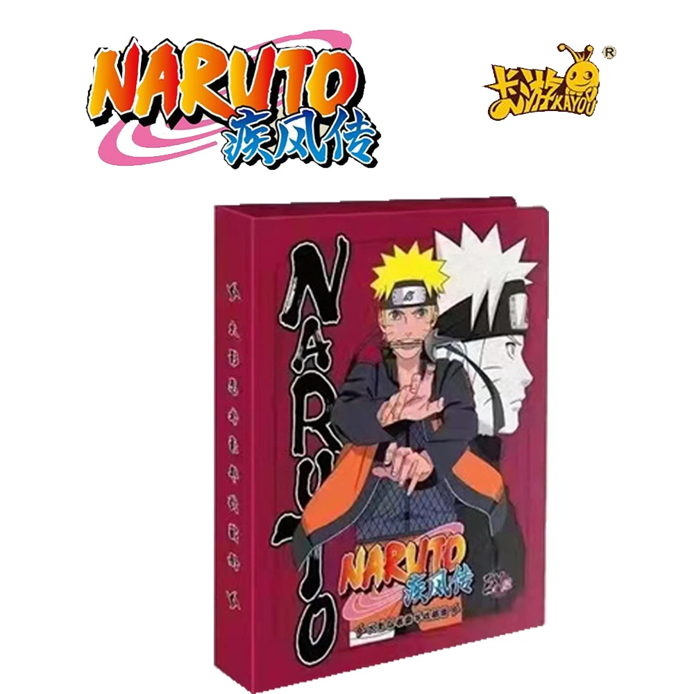 Kayou Genuine NARUTO Collection Cards for Children Shippuden Rare Limited Exquisite Heritage Card Book Toys Boys Birthday Gifts