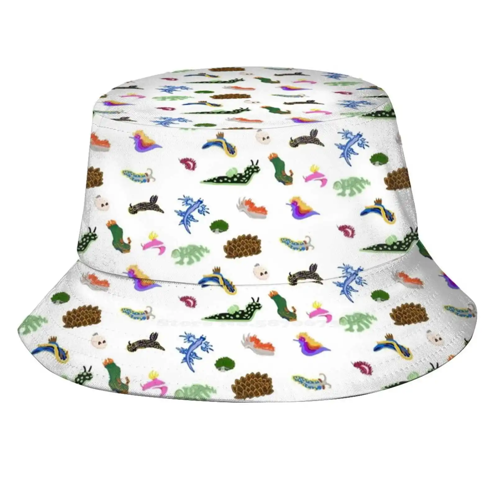 World Of Nudibranchs Fishing Hunting Climbing Cap Fisherman Hats Nudibranchs Seaslug Slugs Nature Fish Ocean Underwater Marine