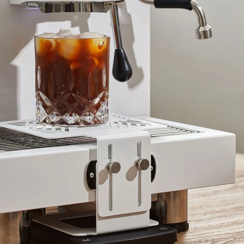 

Coffee Weighing Rack Stainless Steel Electronic Scale Elevated Rack Adjustable Coffee Machine Waterproof Extraction Rack