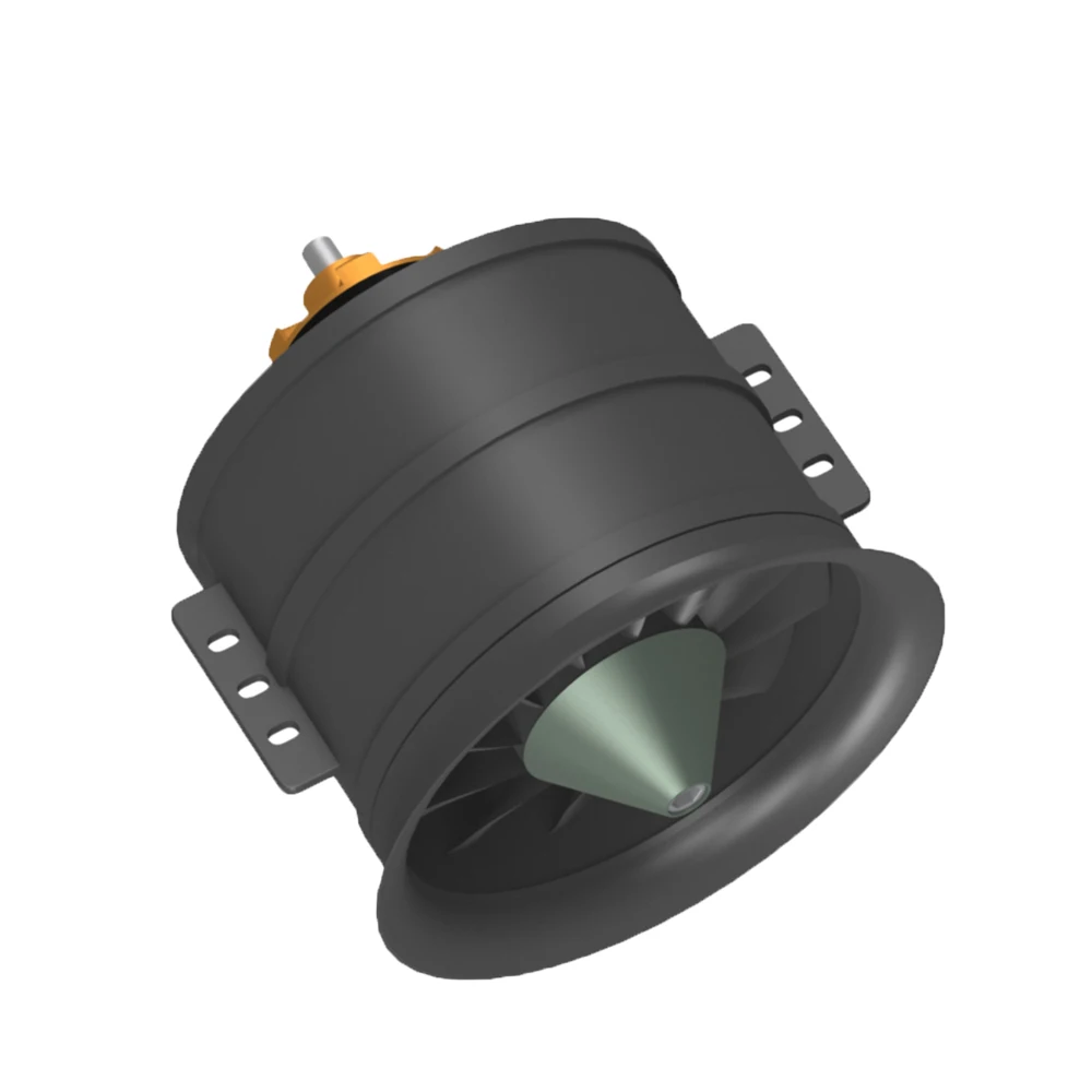 QX-MOTOR 90 مللي متر EDF 12 شفرات مروحة أنبوبية CWCCW مع QF3748 3758 محرك بدون فرشاة 1000kv 1200kv 1450kv 1550kv لعبة التحكم عن بعد #5