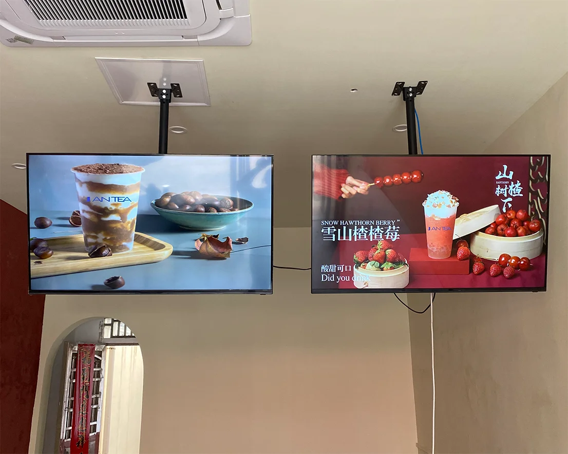 

Smart Android & Windows Advertising Equipment 10.1-15.6-32-43-50-55-65-75-85-100-Inch Wall-Mounted LCD Display