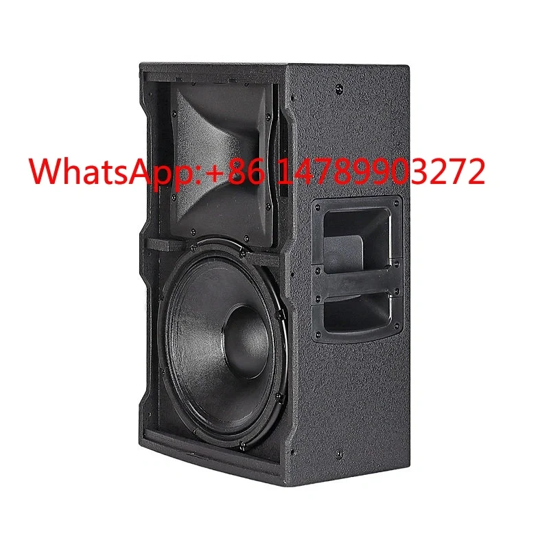 Single 12‑Inch Audio Monitoring System Speaker, High Fidelity Professional Stage Monitor for Concert DJ Live Performance