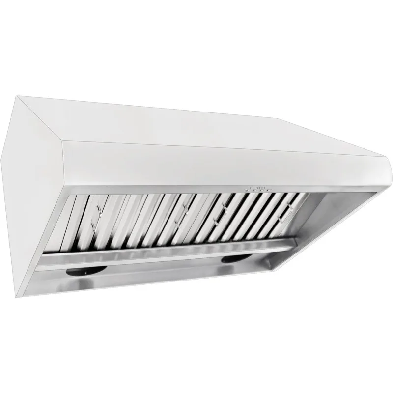 PROLINE 36-Inch Wall/Under Cabinet Range Hood, Ducted, 1000 CFM, Stainless Steel, LED Lights, ULTRA-QUIET Blower Motor