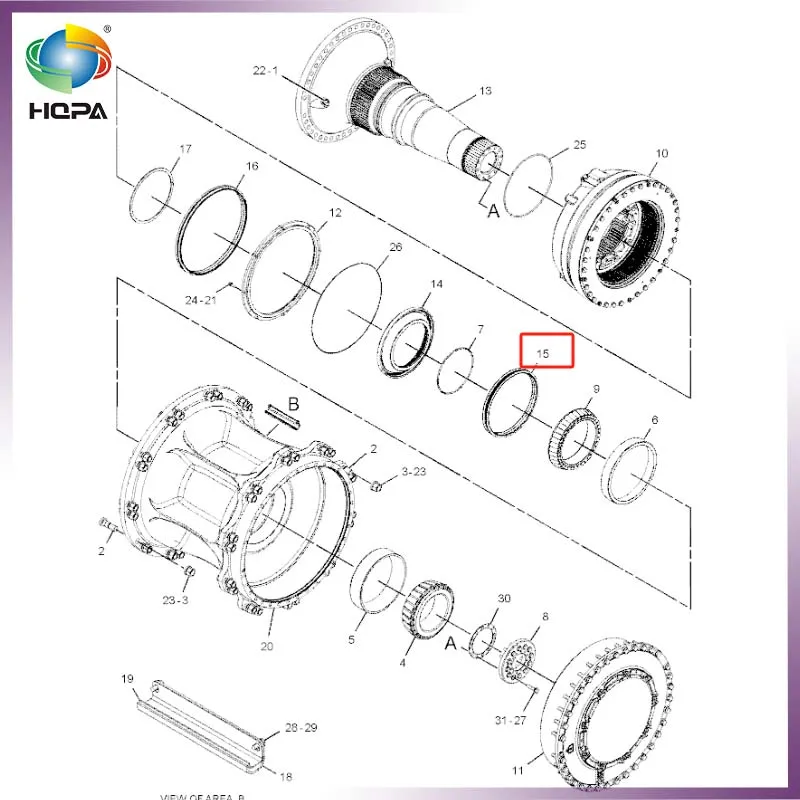 

CA3144128 314-4128 3144128 FLOATING SEAL FOR CAT TRUCK 773F 773G 775F 775G 77F 777G WHEEL GP-REAR
