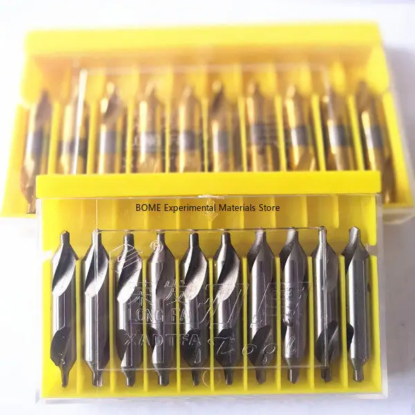 

Straight Shank Center Drill A Type 60 Degree Spotting Drill Double End Spiral Drill Bit A1 5-10