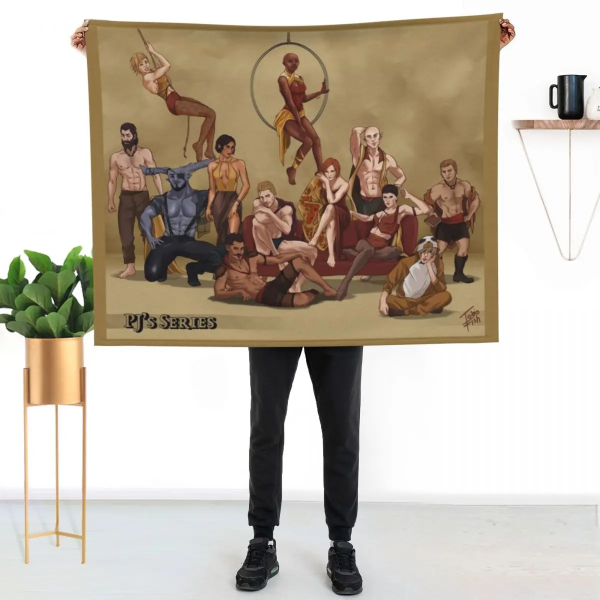 Dragon Age Inquisition - PJ's Series Throw Blanket All Season Lightweight Soft Blanket for Bed