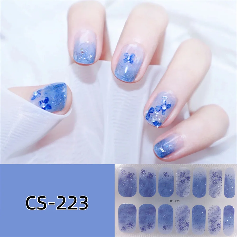 Impermeável unhas adesivos e ferramentas de manicure, 3D Nails Moda, Wear Armadura Adesivos removíveis para unhas, Nail Art Decoration, Nail Supplies