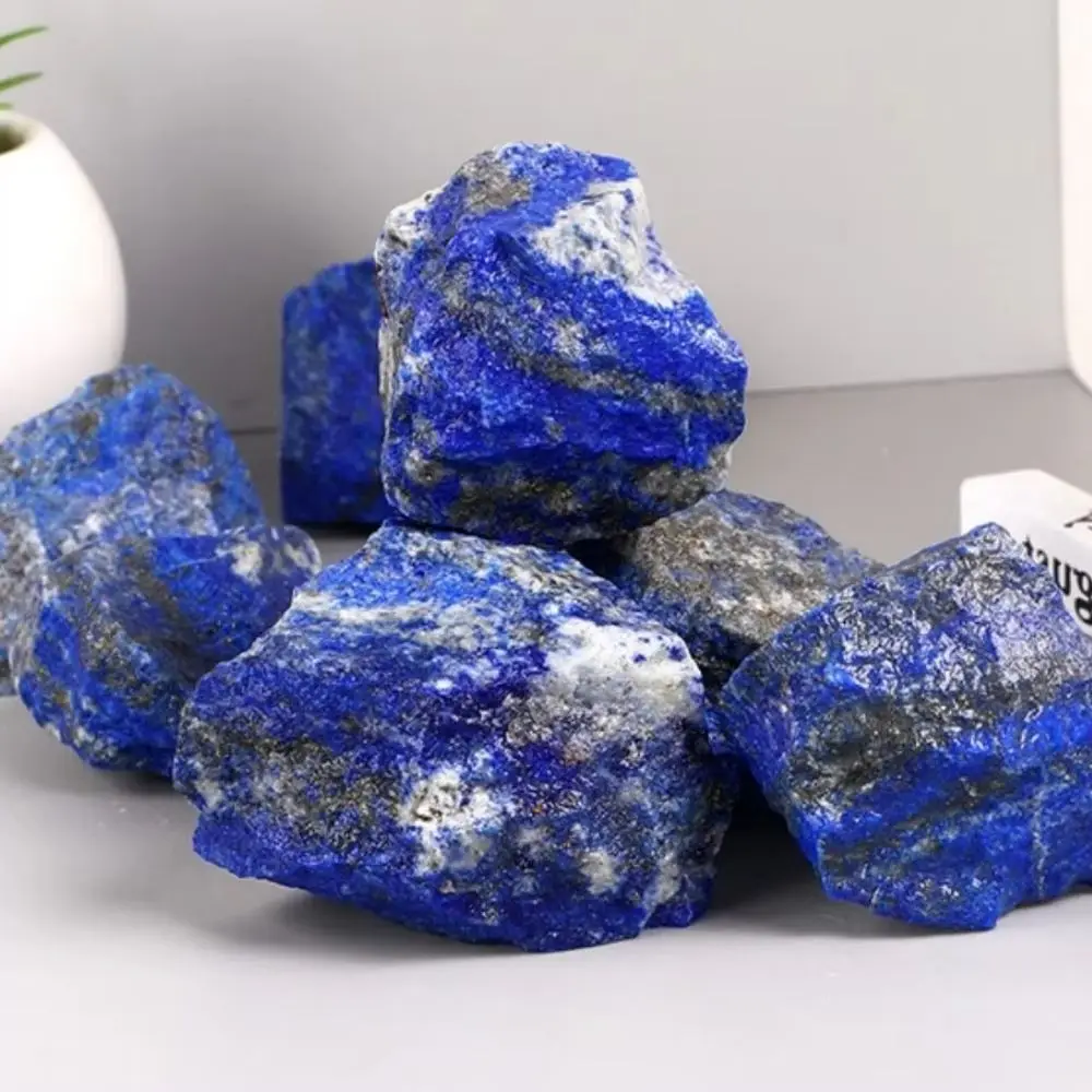 الطبيعية عالية الجودة أفغانستان اللازورد الكوارتز العينات المعدنية بلورات الشفاء الروحي الريكي سطح المكتب ديكور الغرفة