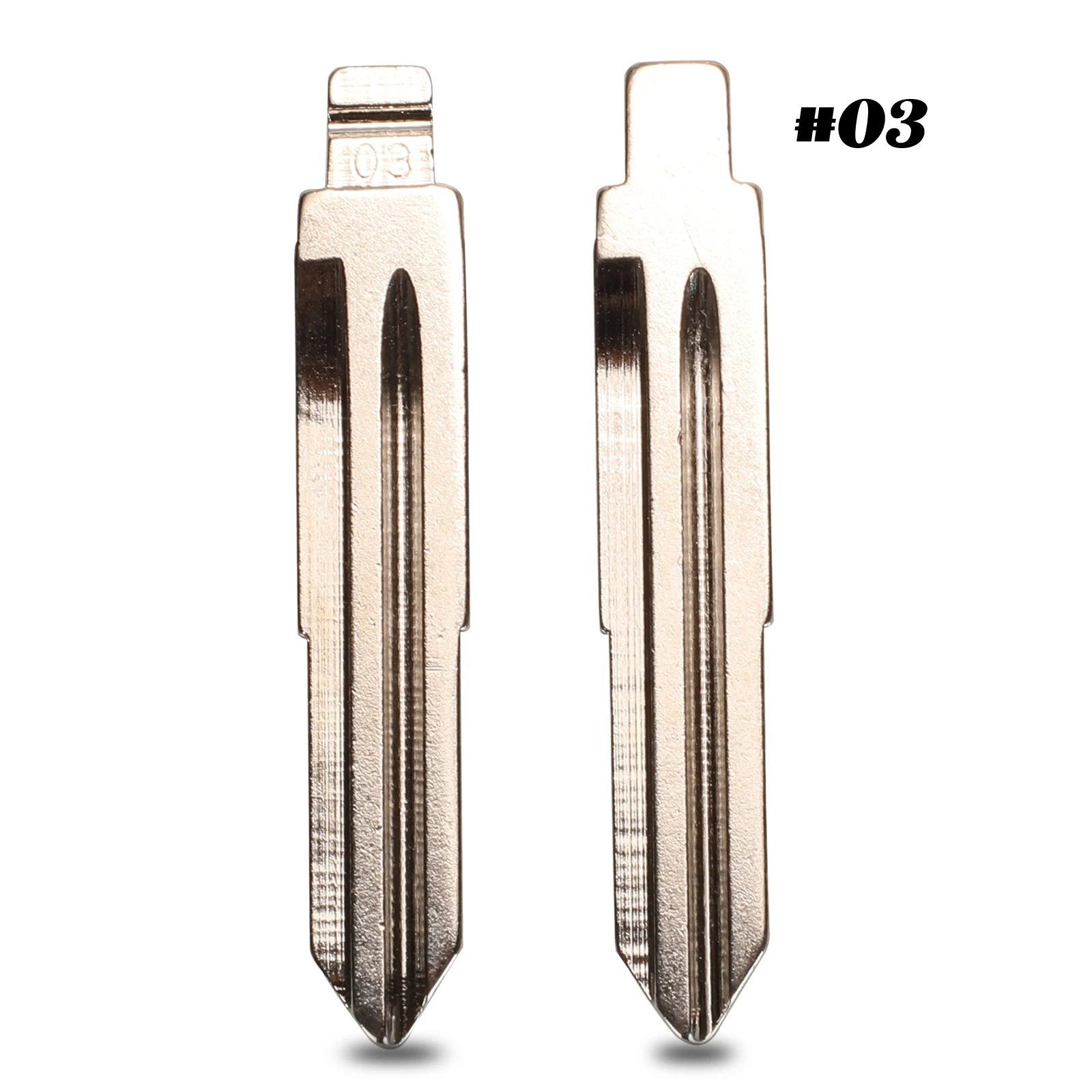 

jingyuqin Flip Remote Car Key #03 Blade Fob For Honda Accord Mileage Haval Old Civic Buick Triumph Key Blade Replacement