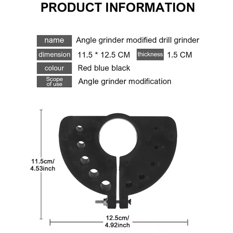 3-12mm Multi-purpose Grinding Drill Electric Impact Drill Knife Sharpener Electric Parts Polishing & Grinding Tools