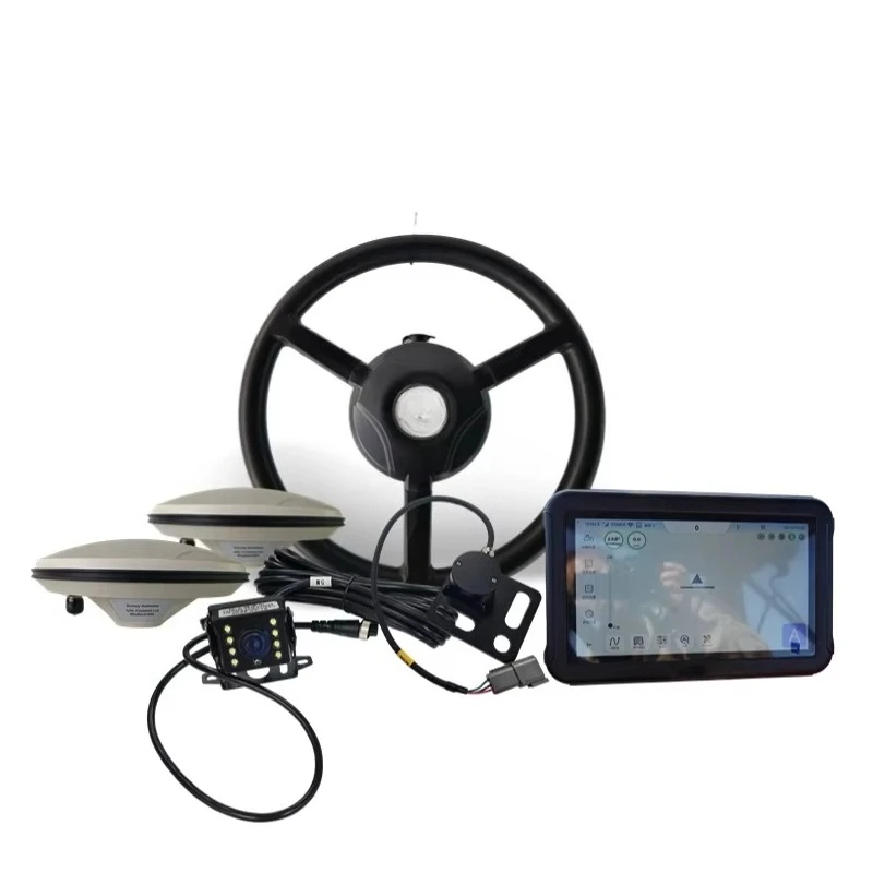 

Navigation real-time motors, agricultural tractors, automatic steering systems