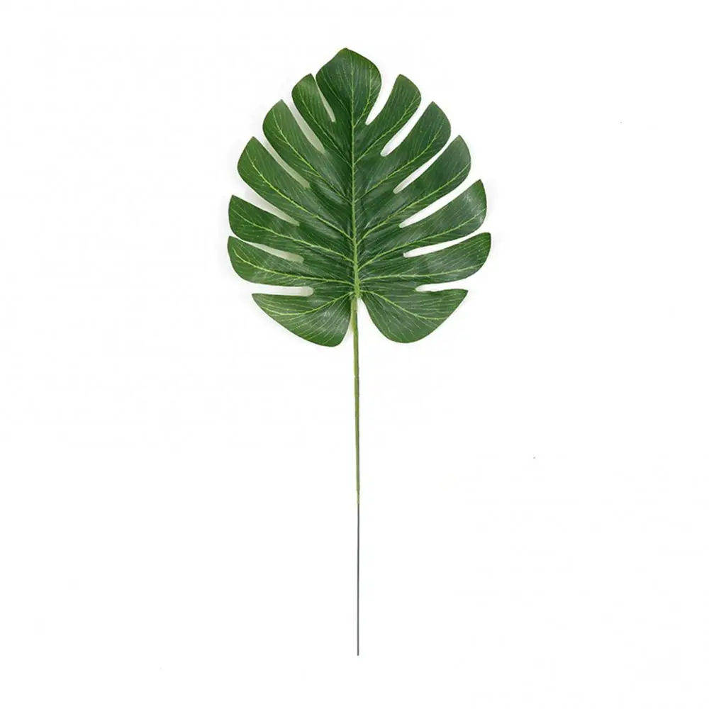 Fake Monstera Leaf Green Leaves Artificial Plant Nordic Style Office Decoration Photography Decorative For Home Nordic Style