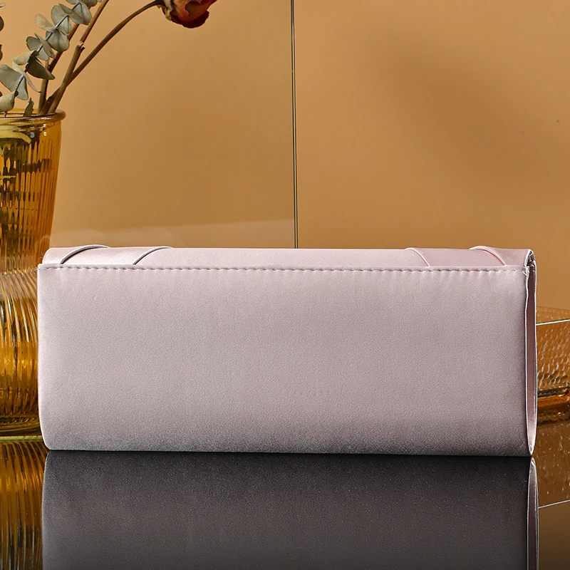 New Design Envelop Satin Evening Clutch Bag Trade Luxury shoulder Bags Lady Party Purses For wedding drees hand bag