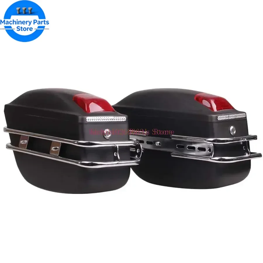 24L Motorcycle Side Boxs Luggage Tank Tail Tool Bag Motorcycle Universal Modified Side Box for Kawasaki/Honda/Yamaha/Suzuki view 3