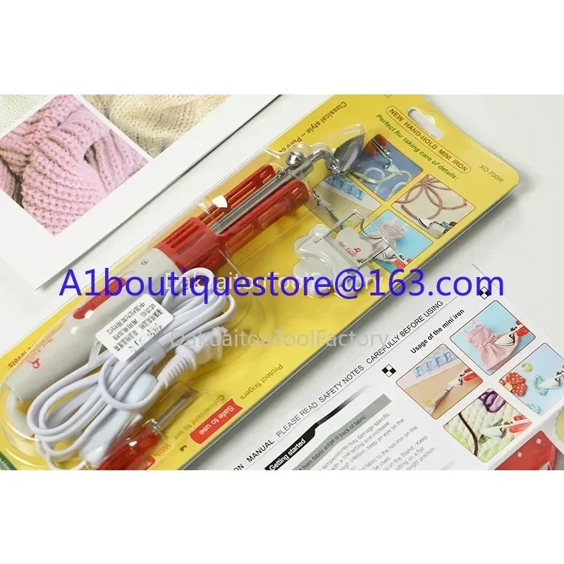 220V Pen Type Mini Baby Clothes Iron Detail Ironing Device DIY Small Electric Iron Mini Iron Sewing Tools
