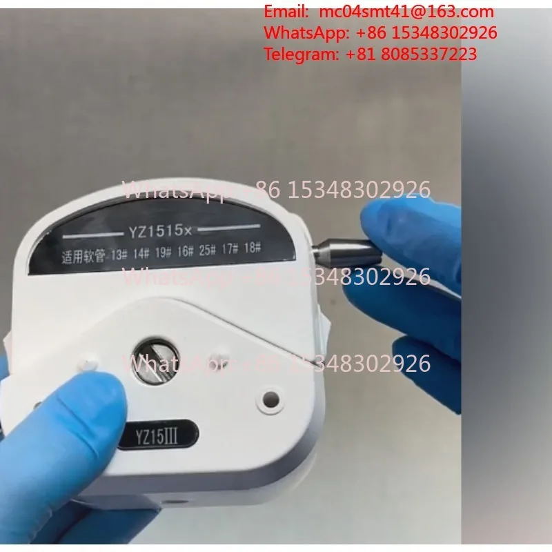 YZ15 YZ25 Peristaltic Pump, Models YZ1515X YZ2515X, PPS Material Pump Head, Adjustable Flow Peristaltic Pump Head for Liquid