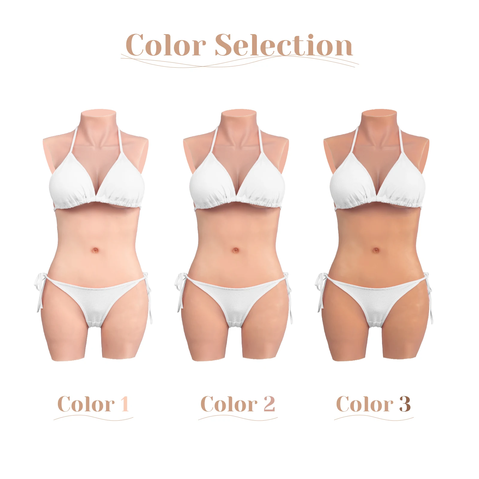 KUMIHO Silicone Bodysuit Realistic Fake Boobs Sissy Drag Queen Breast Forms Plate for Transgender Crossdresser Cosplay Costume